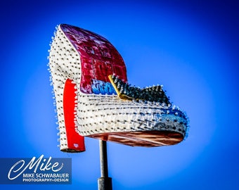 Las Vegas #430 (Silver Slipper) - Limited Edition Photograph, signed and numbered