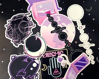 Lot d'autocollants Vaporwave