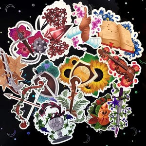Bundel Dungeons and Dragons-klassestickers: alle klassen plus GRATIS stickervel en GRATIS verzending!