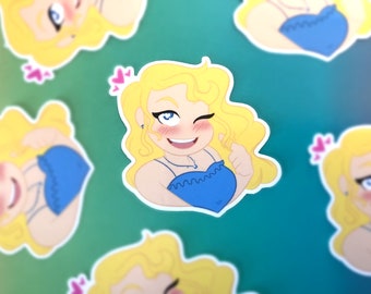 Haley t'aime - Stardew Valley, SDV, EVJF Sticker