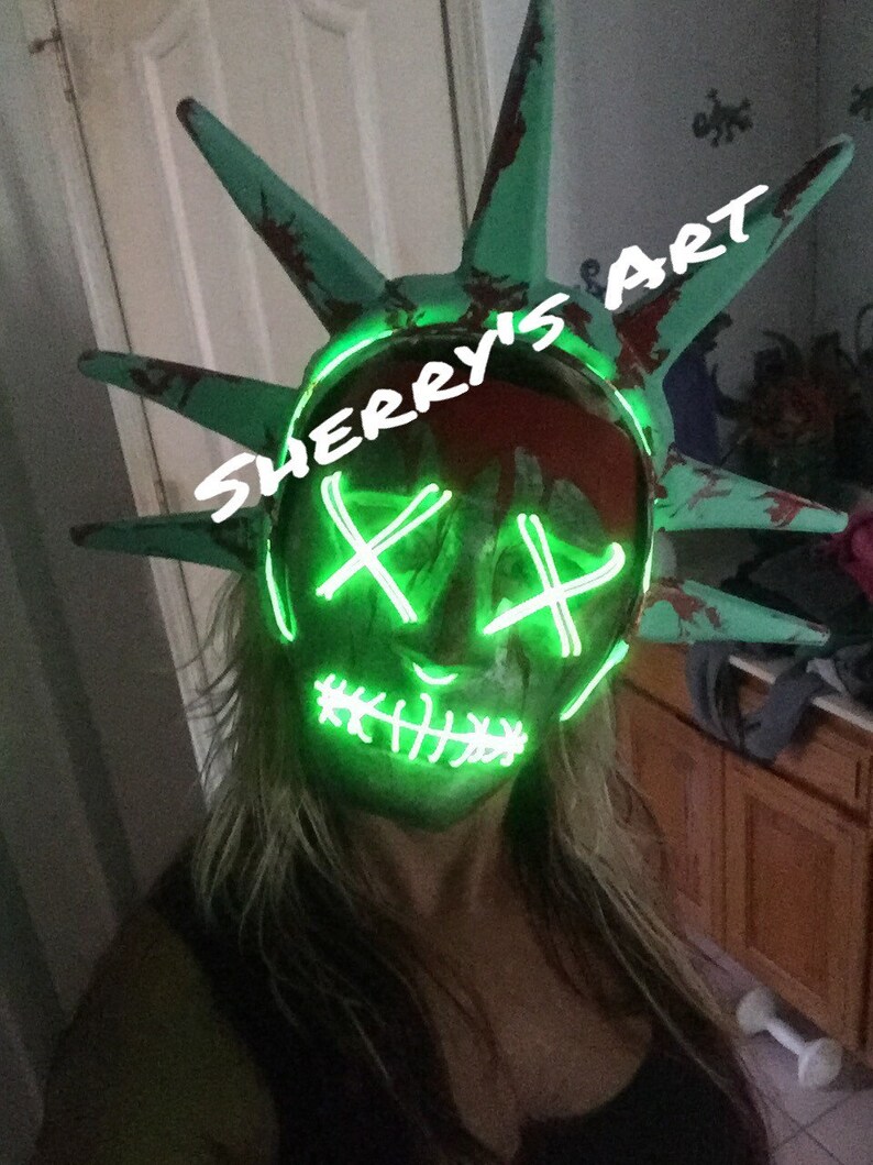 Lady purge Masks Made to Order Tkes 2weeks Etsy