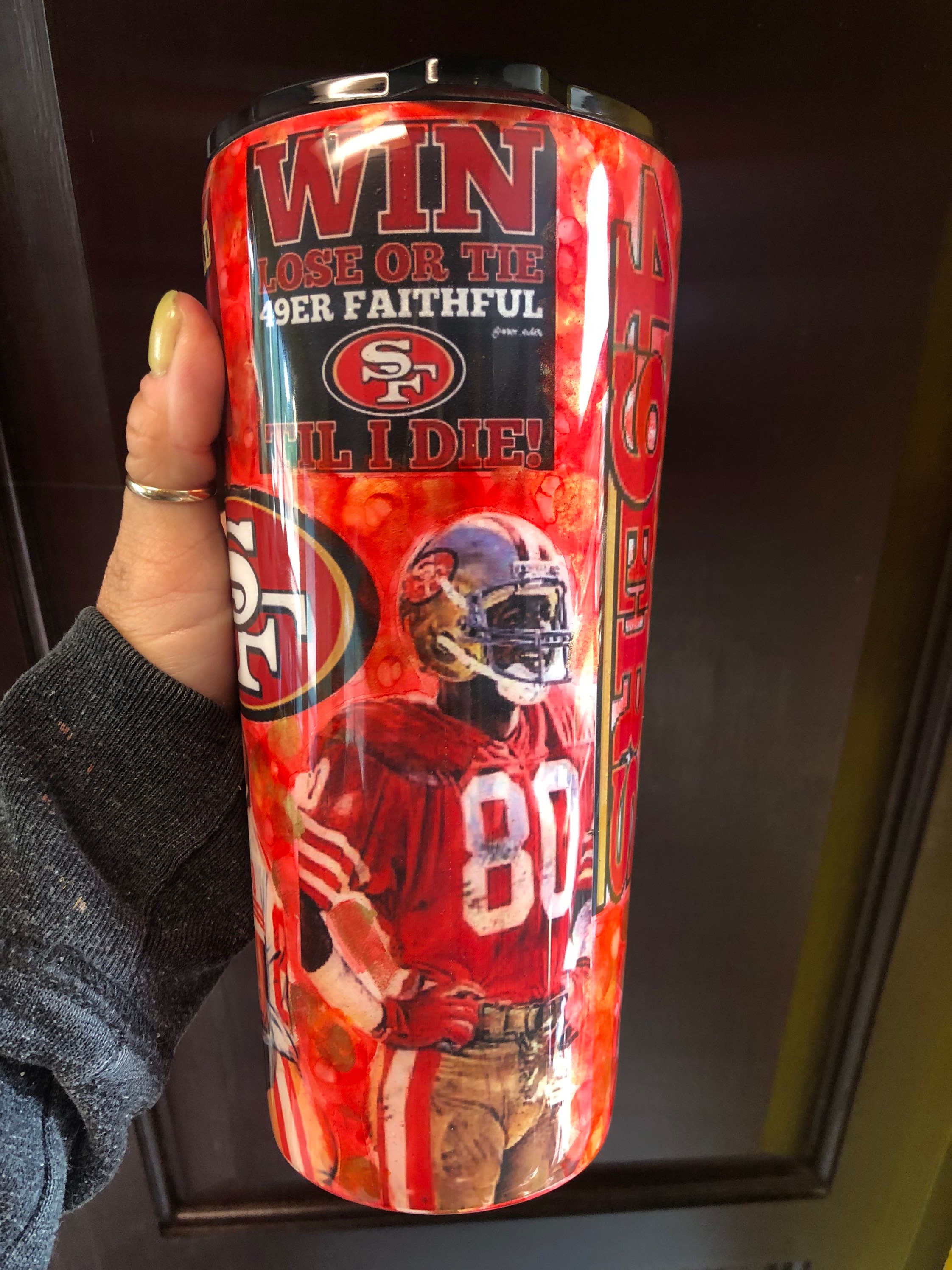 Custom Name 49ers Tumbler Twinkle Logo San Francisco 49ers Gift -  Personalized Gifts: Family, Sports, Occasions, Trending