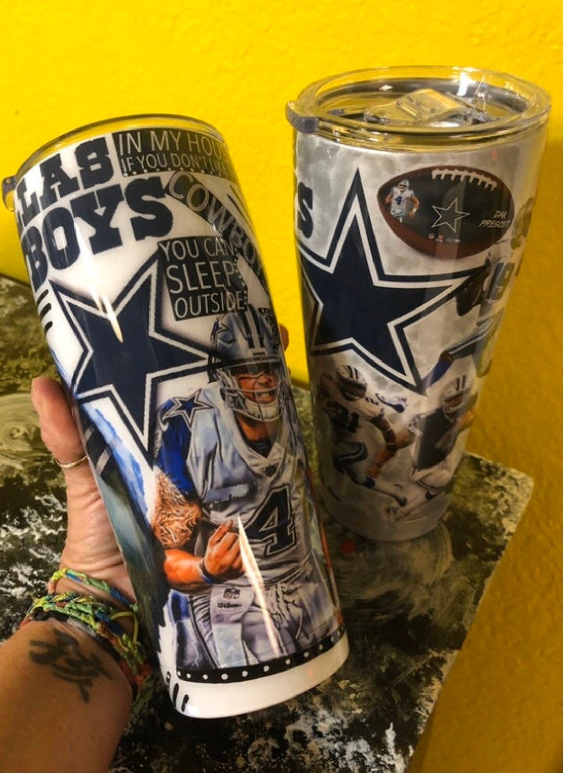 Simple Modern Officially Licensed NFL Dallas Cowboys Tumbler with Stra –  Beauty and the Beat, LLC