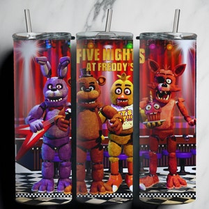 PNG FILE 20 oz Tumbler 5 Nights at Freddys sublimation download 9.3x8.2