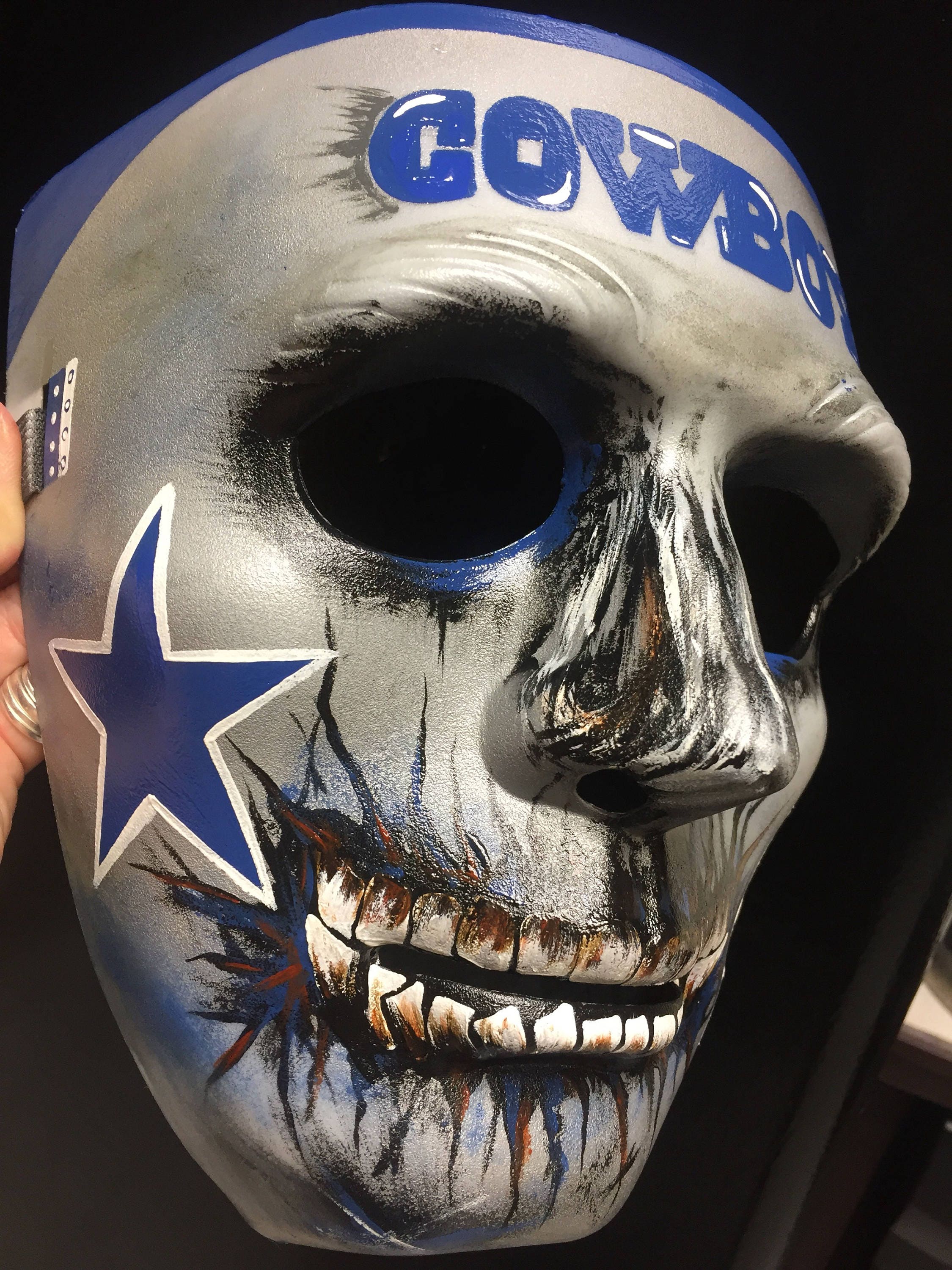 Dallas Cowboys Mask | Etsy