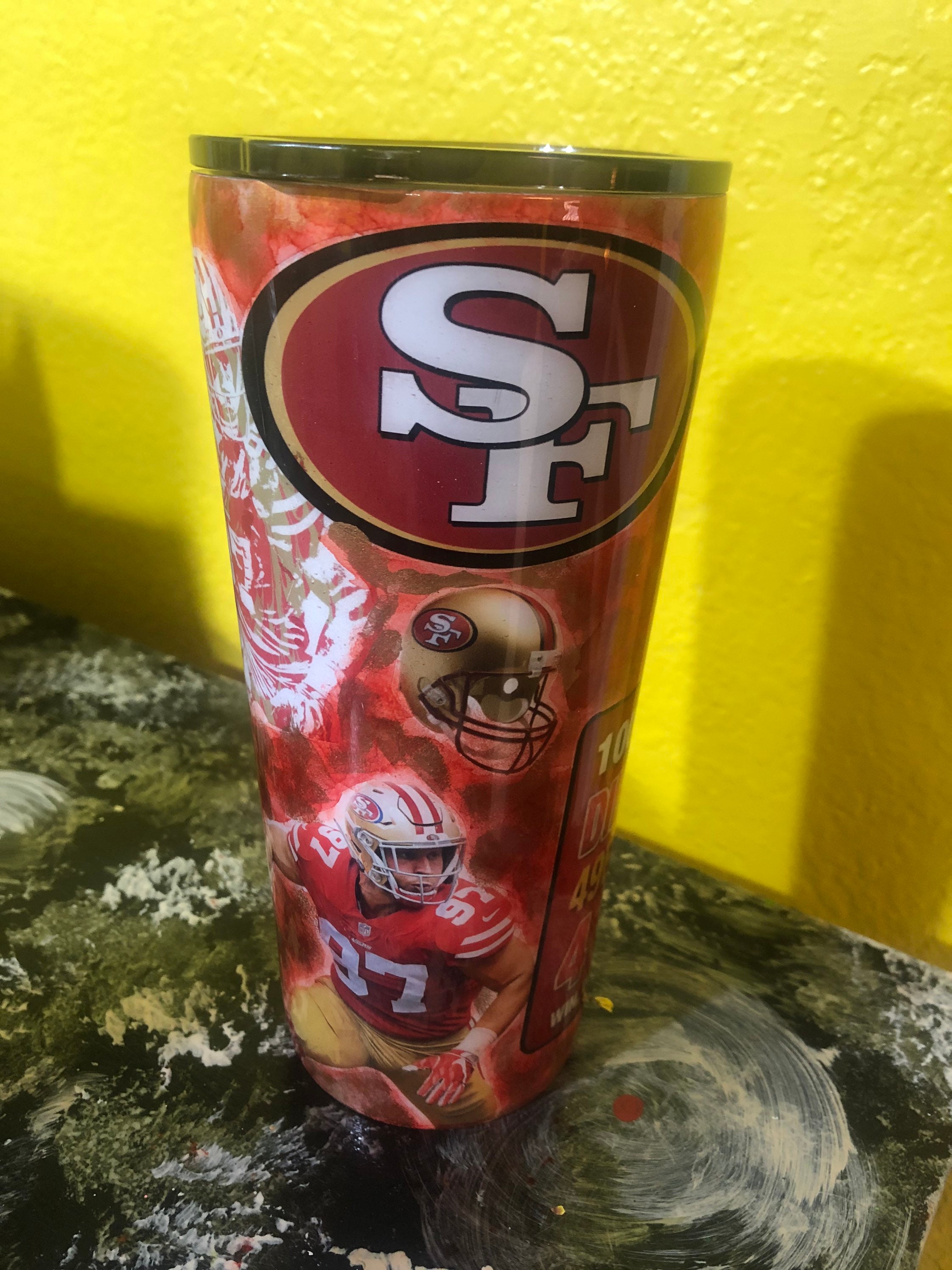 San Francisco 49ers Tumbler – Yardigan Creations