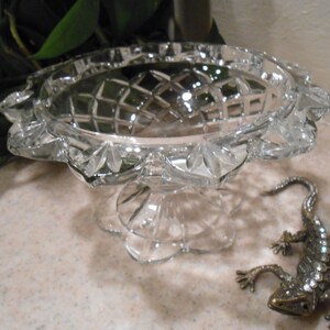 crystal candy dish