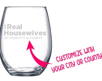 real housewives of wine glasses