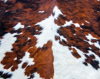 ROYCYCLED Decoupage Paper, Cowhide, 21" X 29" Decoupage Paper, 18 lb Tissue Paper, Cowhide Decoupage Paper
