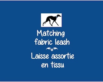 Fabric Dog leash - lead (nylon leash, brass or nickel trigger snap print fabric, walk, cotton)