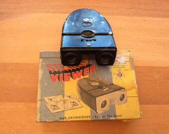 Brumberger Vintage Stereo Viewer, Stereo Slide Viewer, Battery Operated Slide Viewer, Vintage Photographs Photography