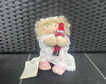 金額最安値　作家　jan doll OOAK Jan shackelford Jan Shackelford Ooak Handmade Soft Sculpture Doll. Rare and