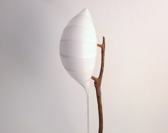 Wooden lamp, white SPAK, WENZHOU china paper.