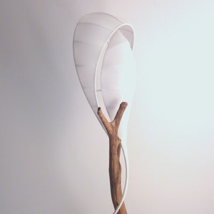 Wooden lamp, white VIBRIS, WENZHOU china paper. image 2