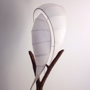 Wooden lamp, white VIBRIS, WENZHOU china paper. image 3