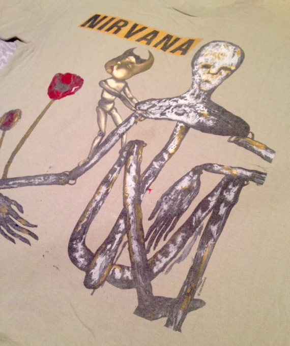 Nirvana "Incesticide" XL T-shirt 1993 Mint!