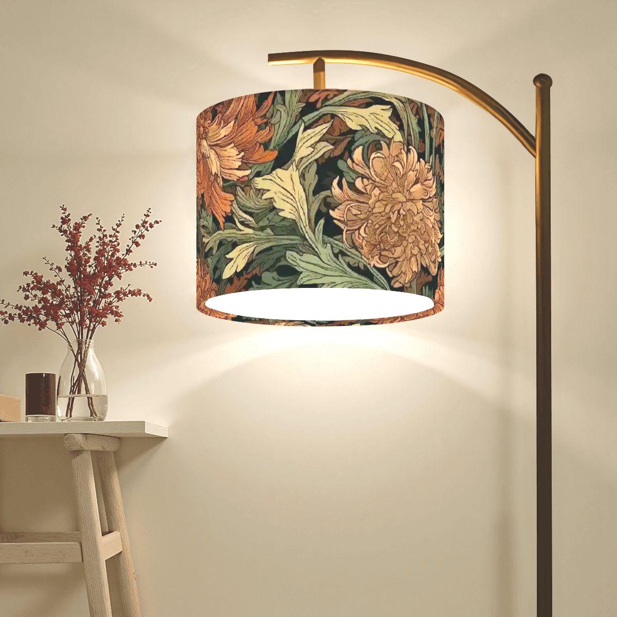 Vintage Flower Floor Lamp - Etsy