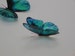 3 Luxury Amazing in Flight Teal  Butterflies 3D  Butterfly Wall Art 