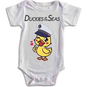 Duckies of the Seas, Royal Caribbean Cruise, Duck Hunting, Cruise Baby Onesie, Matching Family Cruise Shirts