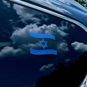 Israeli flag decal sticker