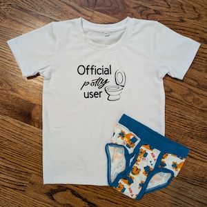 Potty Training, Official Potty User, Toddler T-shirt (Free Shipping!)