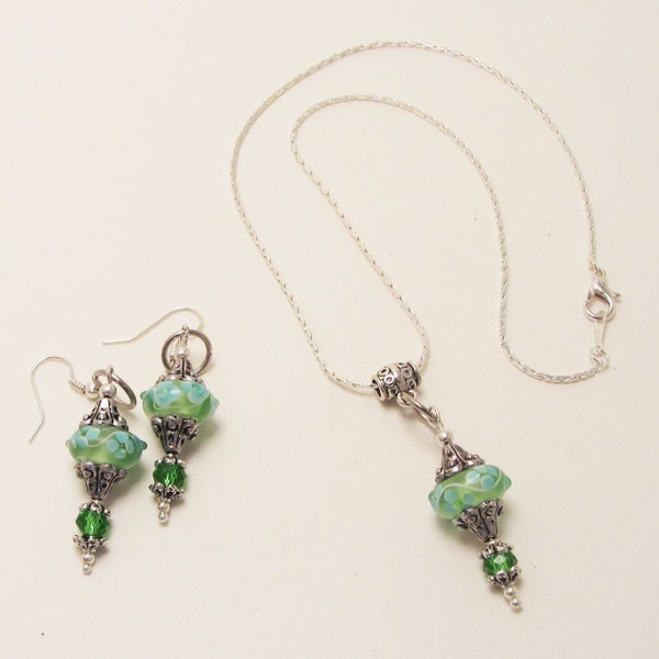 •AEON• azurite chrysocolla + gold necklace (18