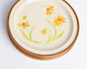 Vintage Stonecrest Everglade 8" Salad Plates Andre Ponche Korea - 1 Plate