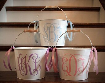 Personalized Easter Bucket // Easter Basket // Monogrammed Easter