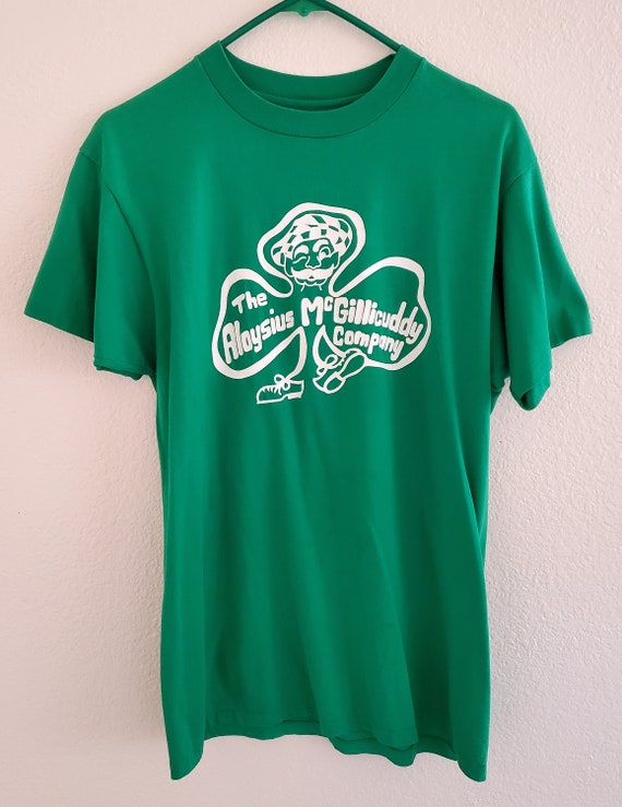 Vintage St Patrick's Day T-Shirt Green Saint Patr… - image 2