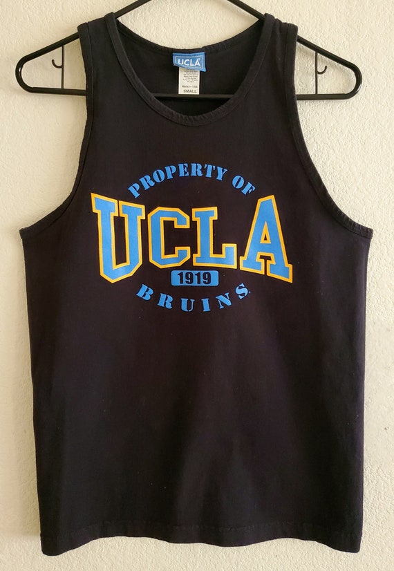 Vintage UCLA Bruins Black Tank Top Made in USA