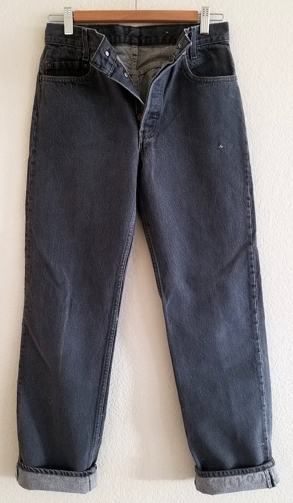 Vintage 701 Student Levis Jeans 30x32 Made in USA