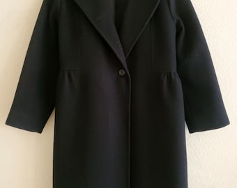 Vintage Workers Union Peacoat Overcoat Made in USA