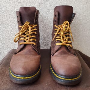 Vintage Doc Martens Brown Dr. Martens Boots Made in England