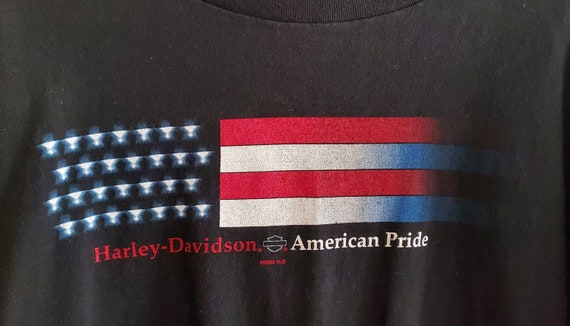 Vintage Harley Davidson Shirt American Motorcycle… - image 4