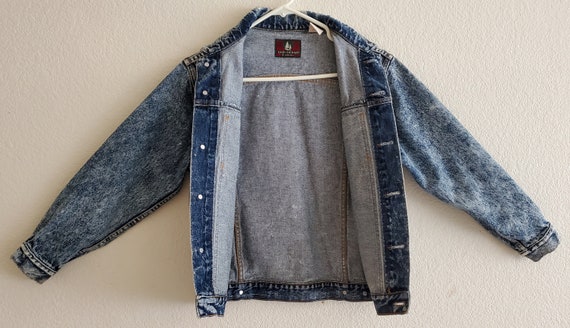 Vintage Denim Jeans Jacket High Sierra by Mervyns… - image 5