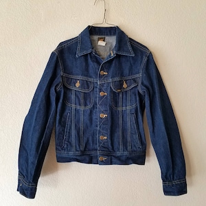 Vintage LEE Riders Denim Jean Jacket Made in USA