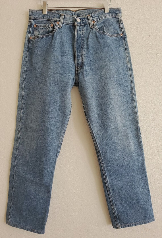 Vintage 501 Levis Jeans 32x34 Blue 