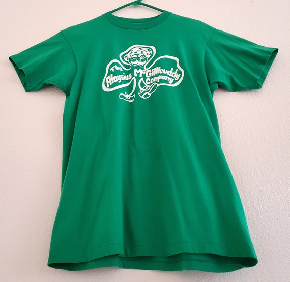 Vintage St Patrick's Day T-Shirt Green Saint Patr… - image 3