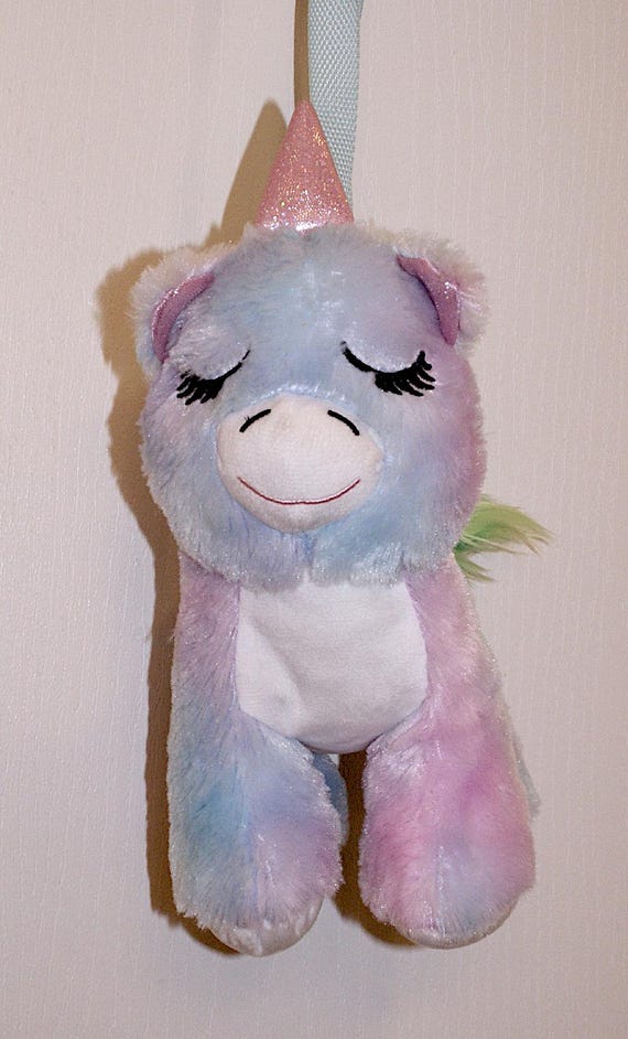 fluffy unicorn handbag unicorn bag for little girl