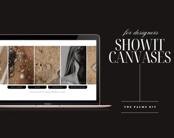Kolekcja Palme I i II: płótna Showit Website