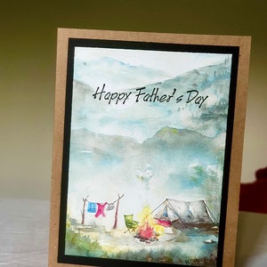 Vatertagskarten, verschiedene Vatertagskarten, Karten für Papa, Verschiedene Designs, Camping, Love Definition, Luna Moth, Hirsch, rostiges Kanu