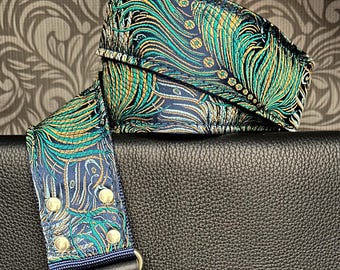 Mod Deuce Series 2" Peacock guitar strap