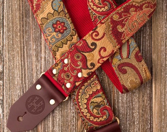 Canyon Deuce Series 2" psychedelic guitar strap