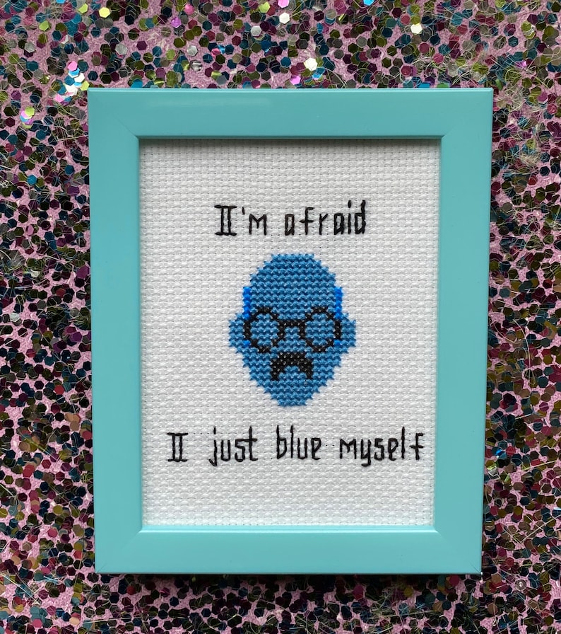Framed Arrested Development Cross Stitch - Etsy