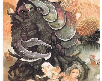 1980s The Dark Crystal Original Vintage Print