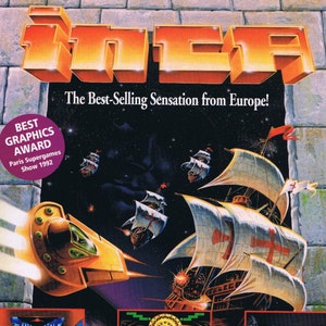 1993 Inca Vintage Computer DOS PC Video Game Ad