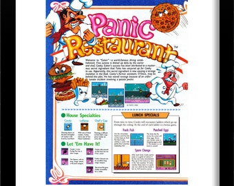 panic restaurant nes