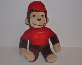 curious george peluche vintage