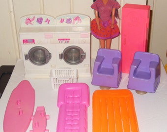 vintage barbie washer and dryer