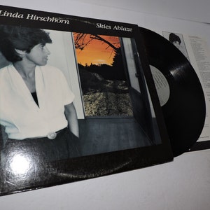 Linda Hirschhorn Skies Ablaze Folk Rock Music 12 Album Etsy etsy